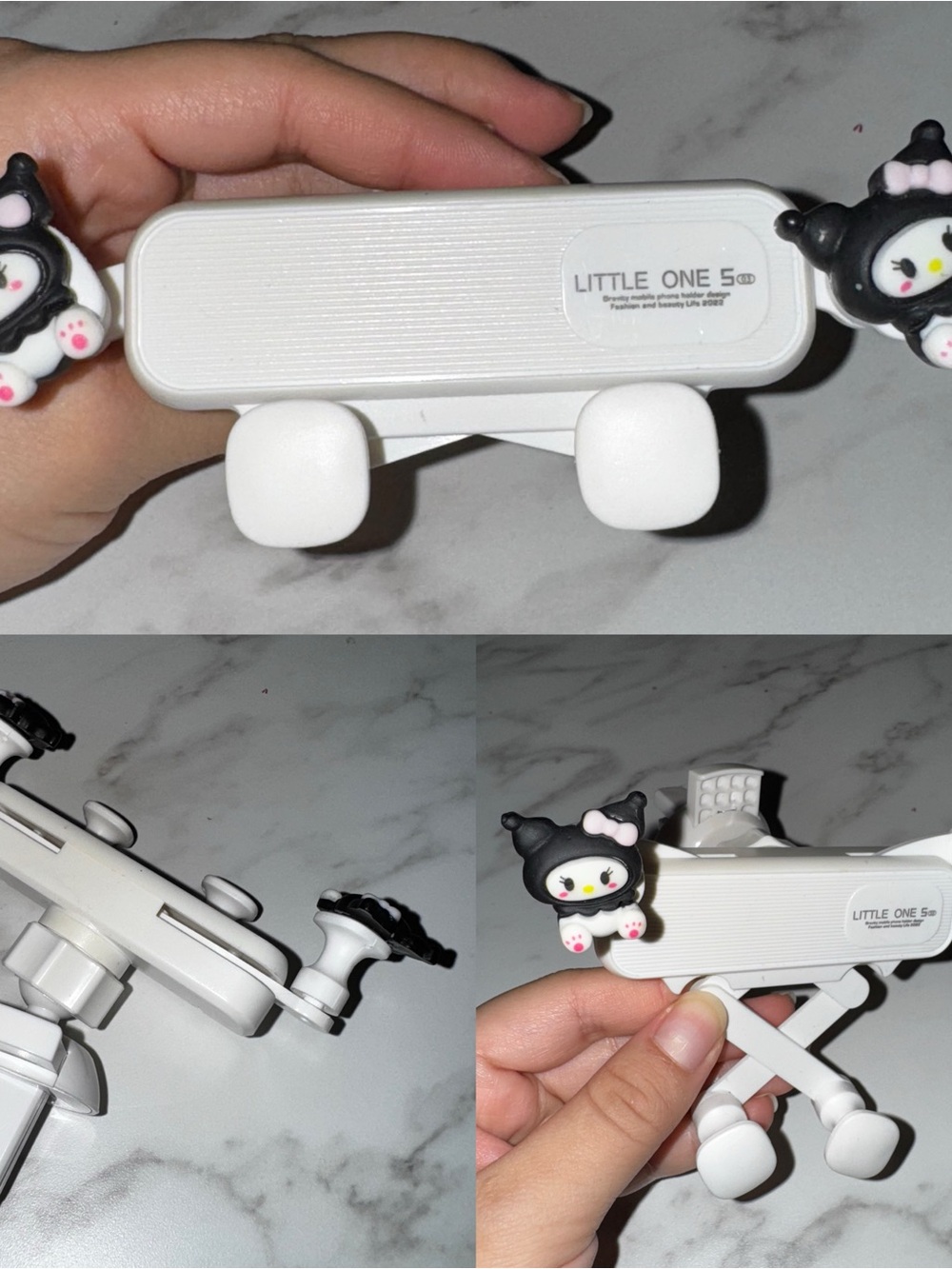 White Kids Toy Stroller Accessory